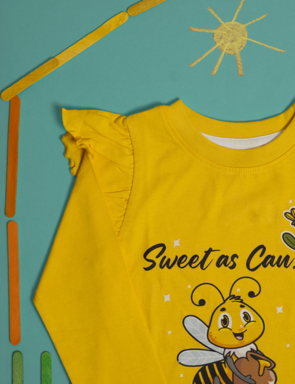 Sweet As Can UPF 50+ organic cotton kids clothing by HQ Saga, toddler sizes