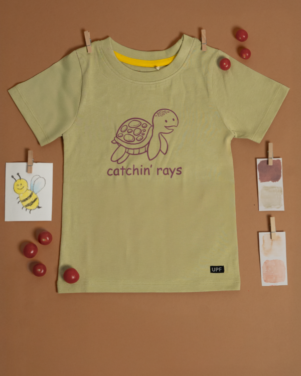 Catching Rays UPF 50+ organic cotton kids clothing by HQ Saga, toddler sizes