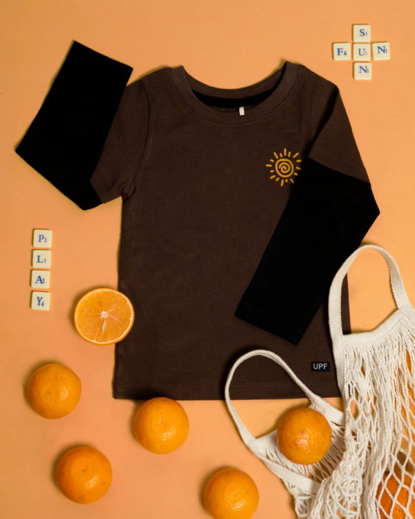 Sun Loading UPF 50+ organic cotton kids clothing by HQ Saga, toddler sizes