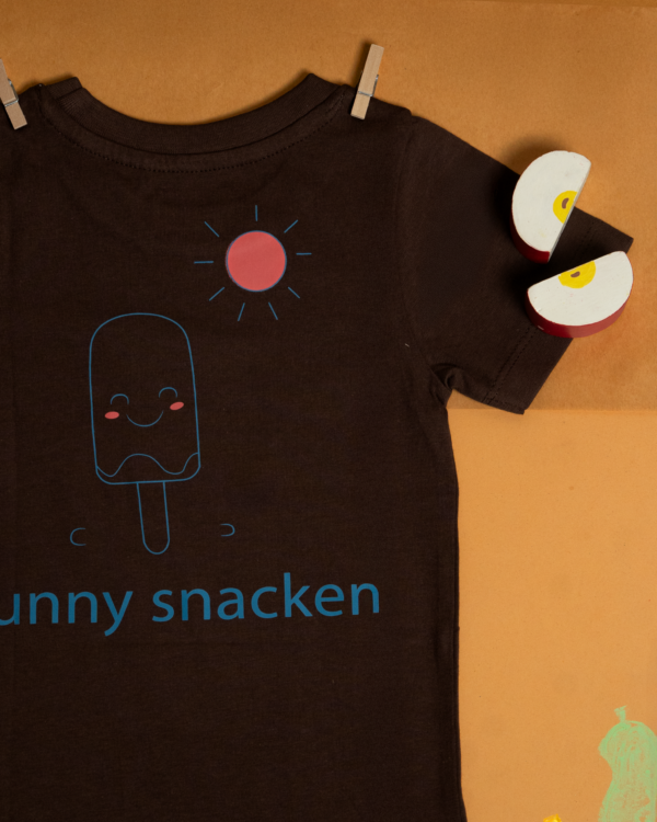 Sunny Snacker:  Popsicle Shirt UPF 50+ organic cotton kids clothing by HQ Saga, toddler sizes