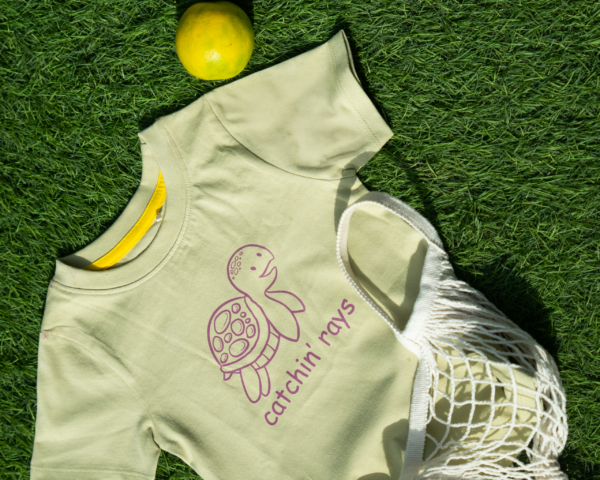 Catching Rays UPF 50+ organic cotton kids clothing by HQ Saga, toddler sizes